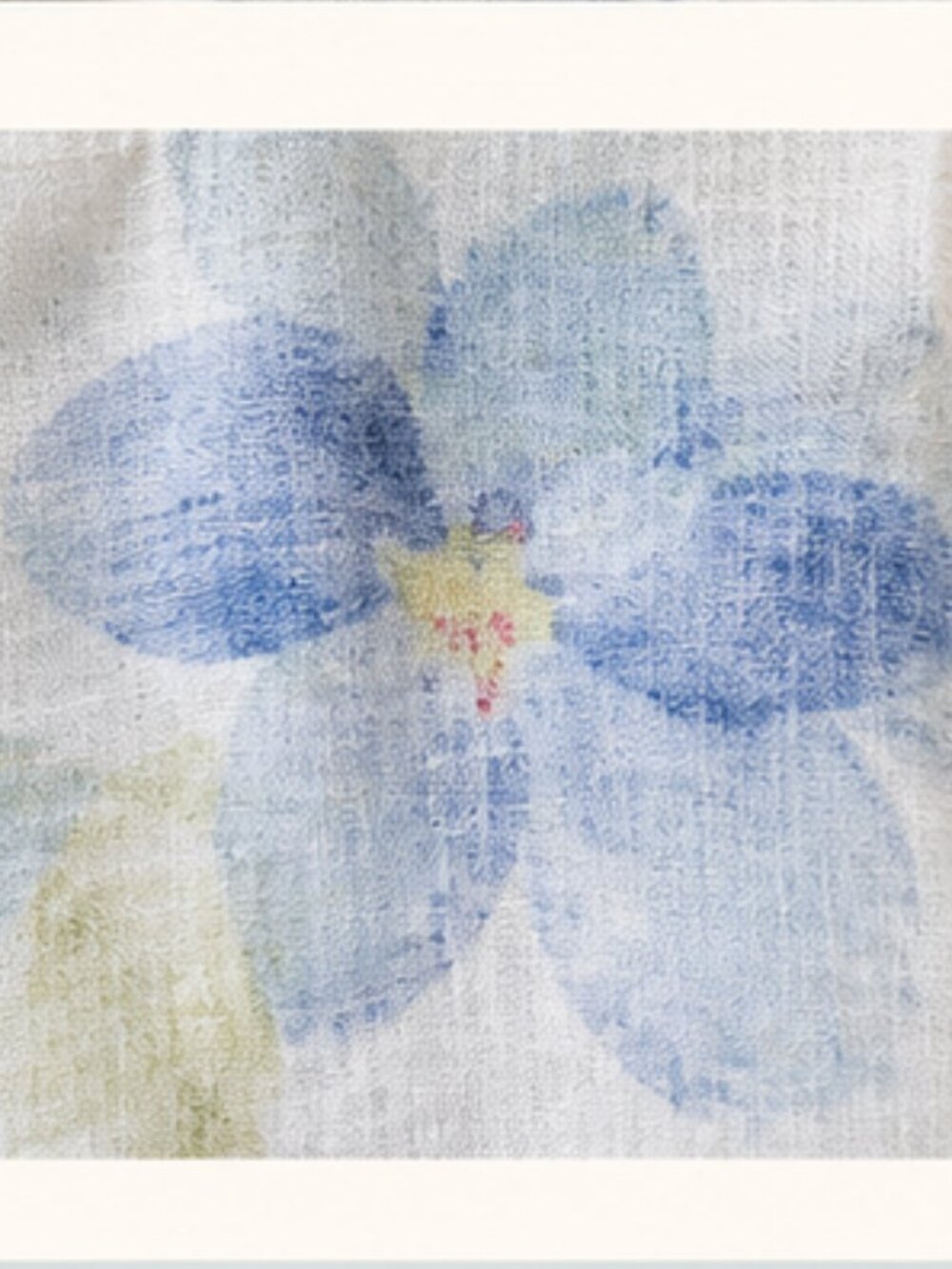 Tommy Bahama 100% Linen Floral Shirt L Blue Hawaiian Resort Coastal Summer Vacay - Picture 6 of 9